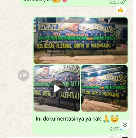 Pengiriman Papan Bunga Duka Beji
