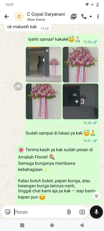 Pengiriman Karangan Bunga Beji