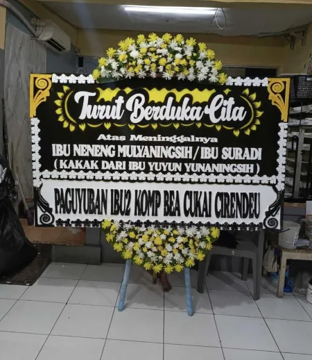 Papan Bunga Duka Beji