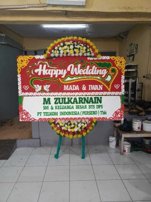 Papan Bunga di Beji