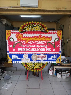 Papan Bunga di Beji